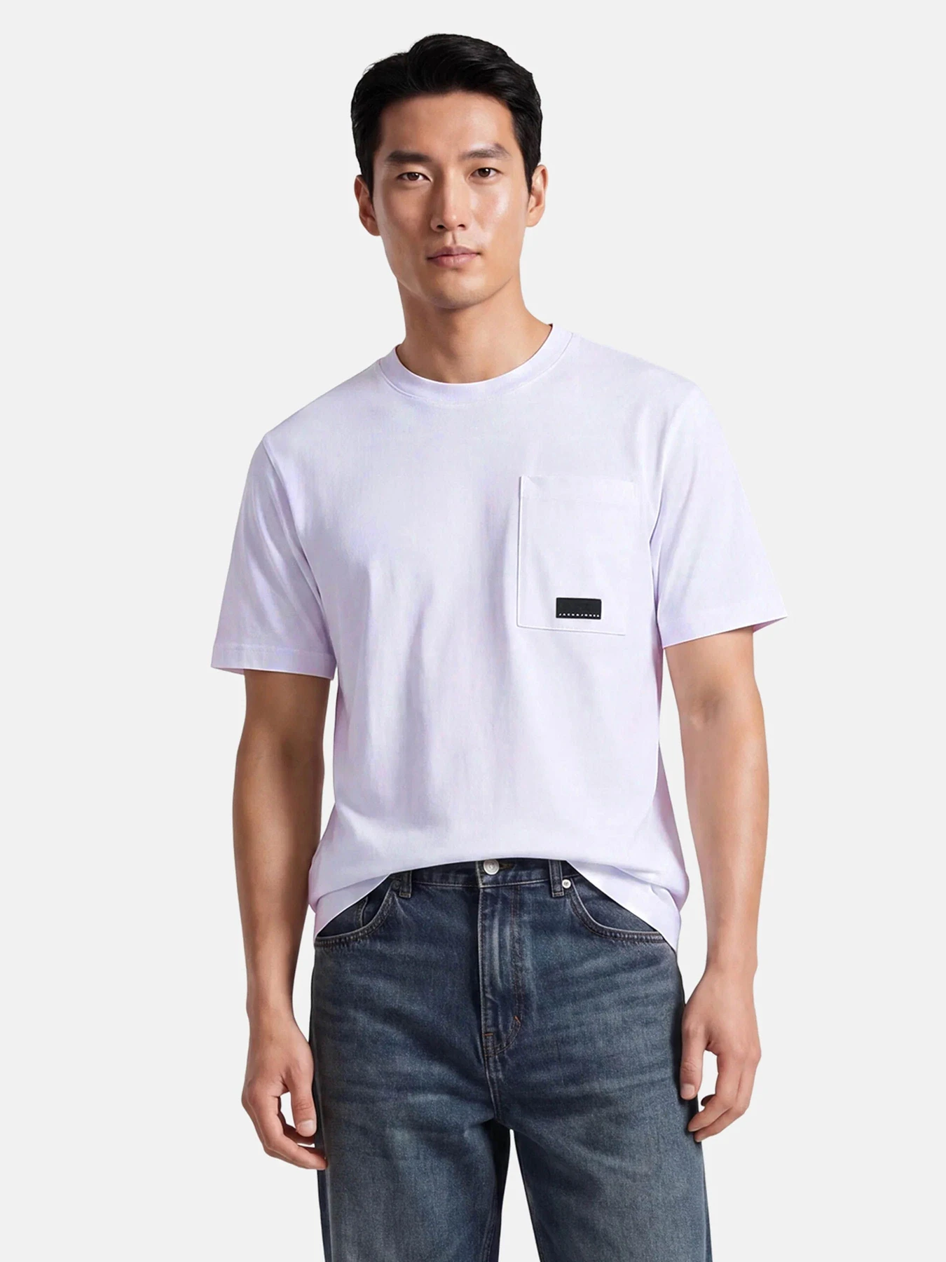 Футболки і поло JACK & JONES FUSION BADGE POCKET TEE модель 12295017_Bright White Футболки і поло JACK & JONES FUSION BADGE POCKET TEE модель 12295017_Bright White Фото