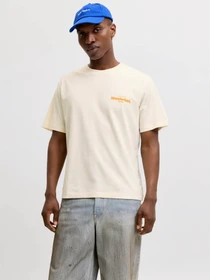 Футболки і поло JACK & JONES RIVIERA BACK PHOTO TEE модель 12295161_Antique White Фото