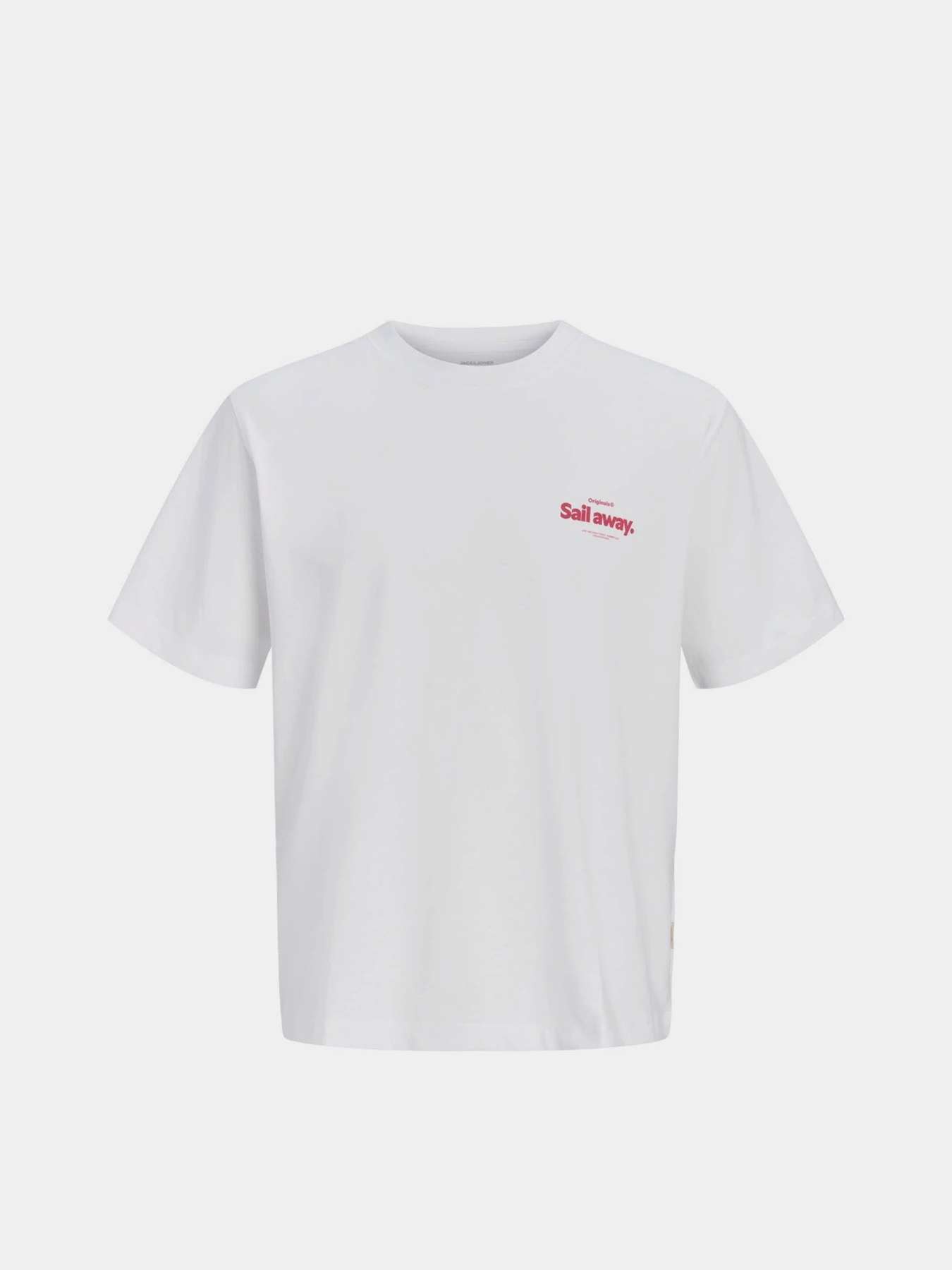 Футболки и поло JACK & JONES RIVIERA BACK PHOTO TEE модель 12295161_Bright White Фото