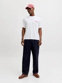 Футболки и поло JACK & JONES RIVIERA BACK PHOTO TEE модель 12295161_Bright White Фото