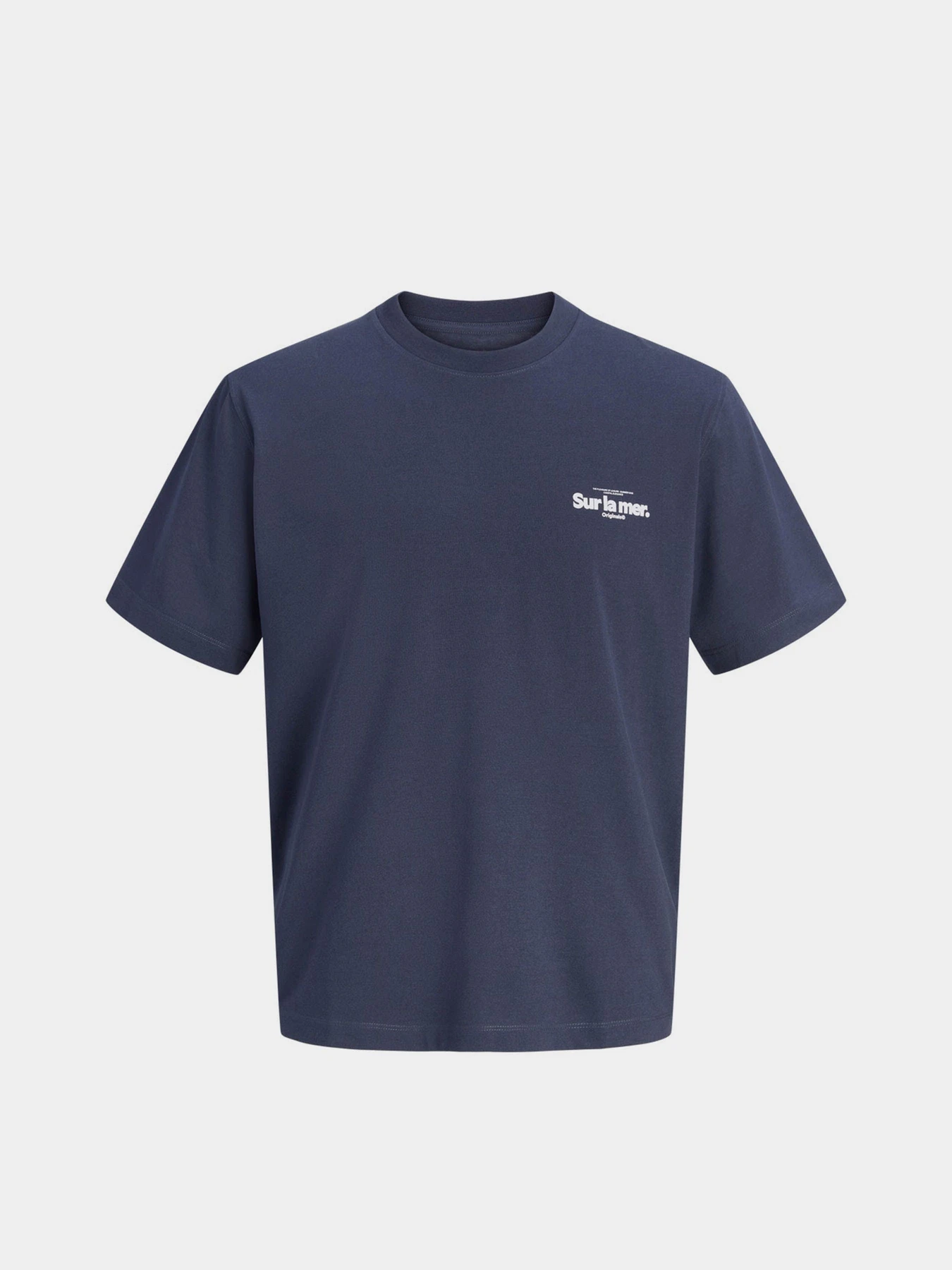 Футболки і поло JACK & JONES RIVIERA BACK PHOTO TEE модель 12295161_Odyssey Gray Фото