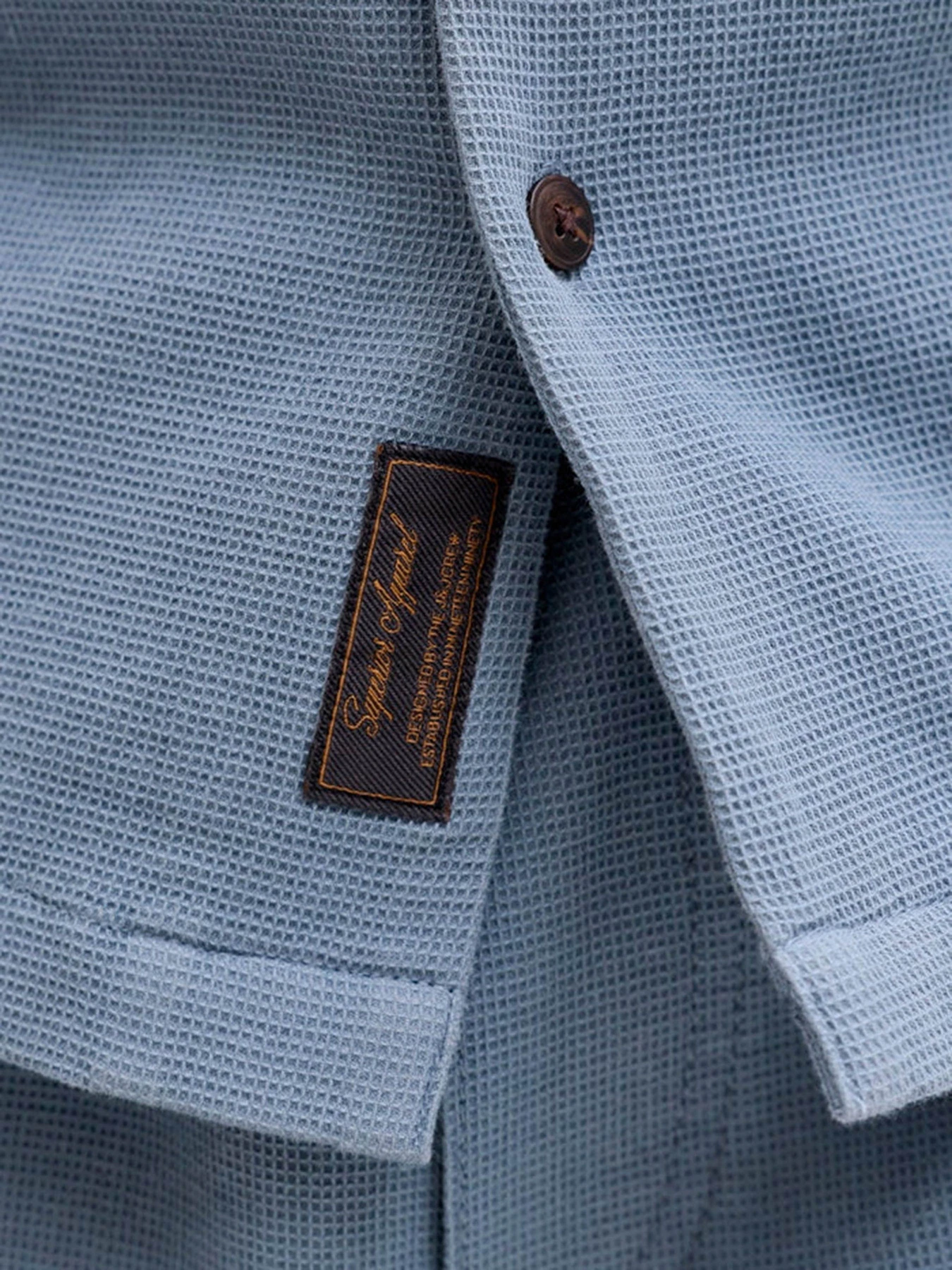 Рубашки JACK & JONES GLOBAL WAFFLE RESORT SHIRT модель 12295551_Vintage Khaki Рубашки JACK & JONES GLOBAL WAFFLE RESORT SHIRT модель 12295551_Vintage Khaki Фото
