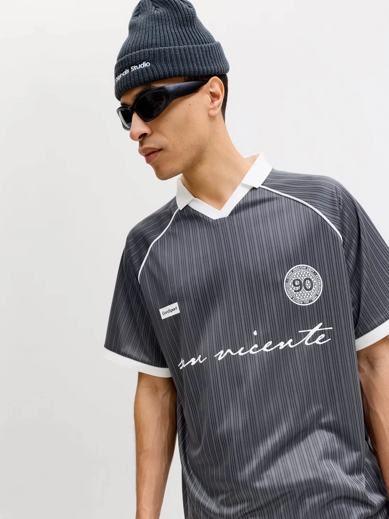 Футболки и поло JACK & JONES ETERNA FOOTBALL POLO модель 12295605_Asphalt Футболки и поло JACK & JONES ETERNA FOOTBALL POLO модель 12295605_Asphalt Фото