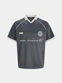 Футболки и поло JACK & JONES ETERNA FOOTBALL POLO модель 12295605_Asphalt Фото