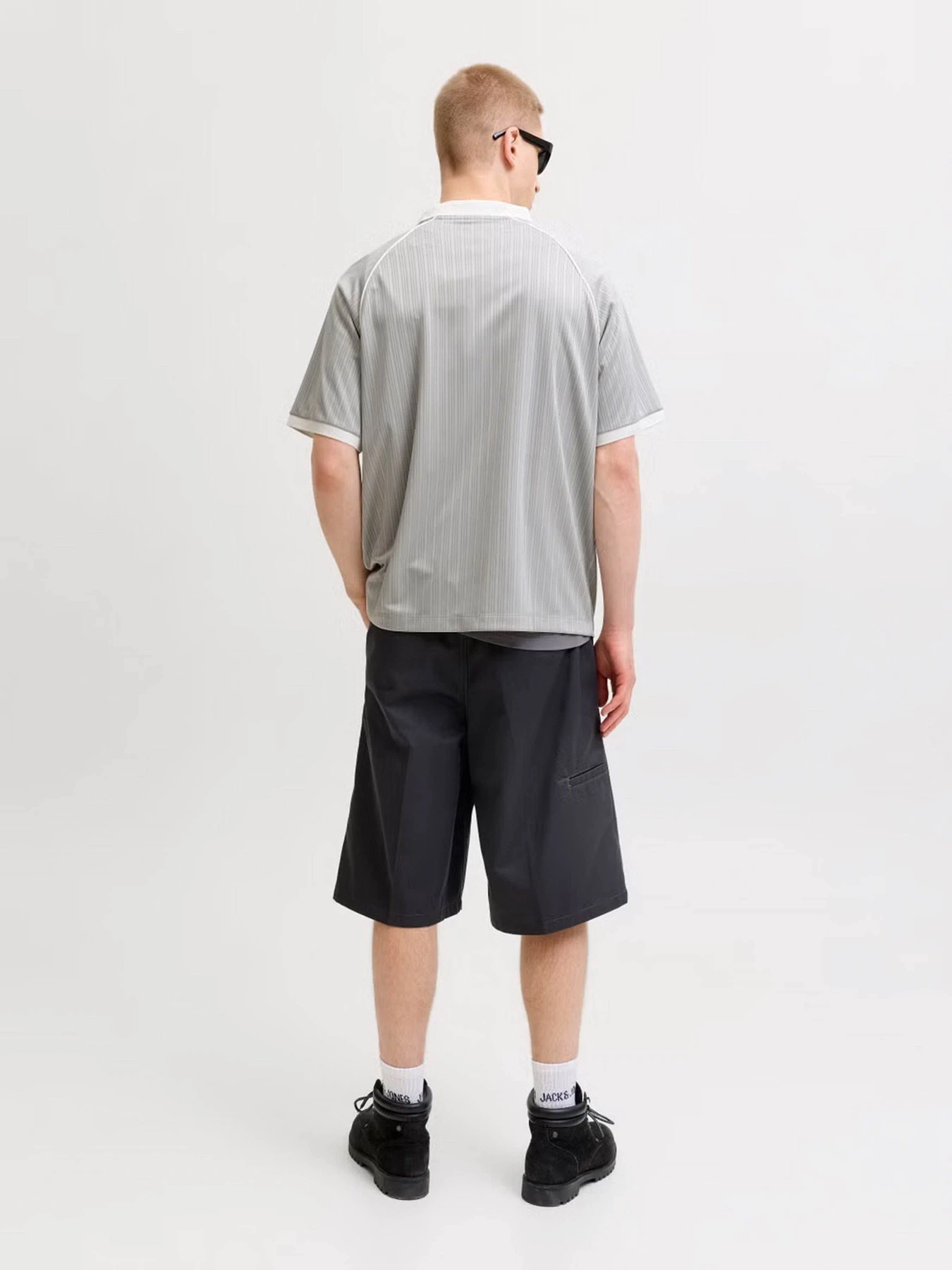 Футболки и поло JACK & JONES ETERNA FOOTBALL POLO модель 12295605_Vapor Blue Фото