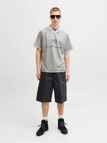 Футболки и поло JACK & JONES ETERNA FOOTBALL POLO модель 12295605_Vapor Blue Фото