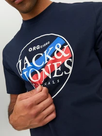 Футболки и поло JACK & JONES модель 12228542_Navy Blazer Фото
