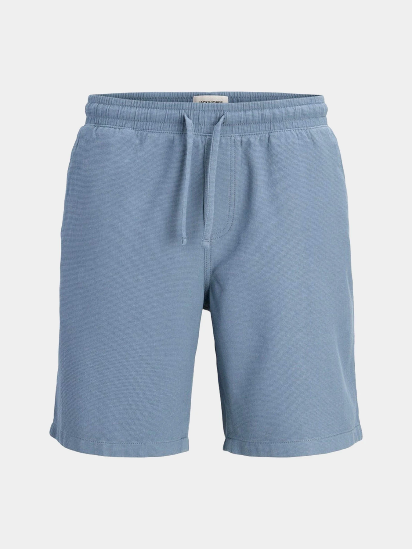 Шорты JACK & JONES JAIDEN WAFFLE RESORT SHORT модель 12295862_Blue Mirage Фото