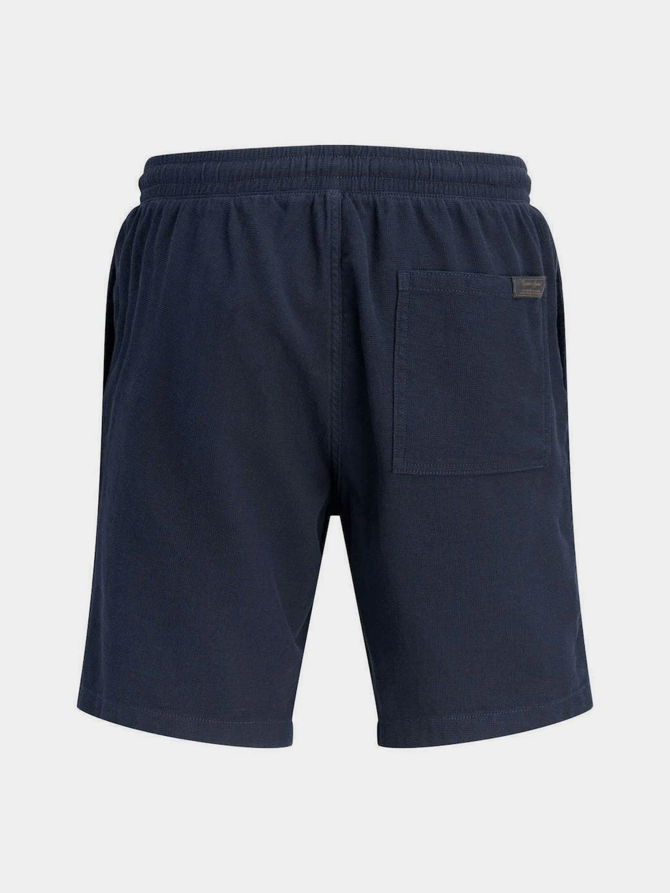 Шорти JACK & JONES JAIDEN WAFFLE RESORT SHORT модель 12295862_Navy Blazer Фото