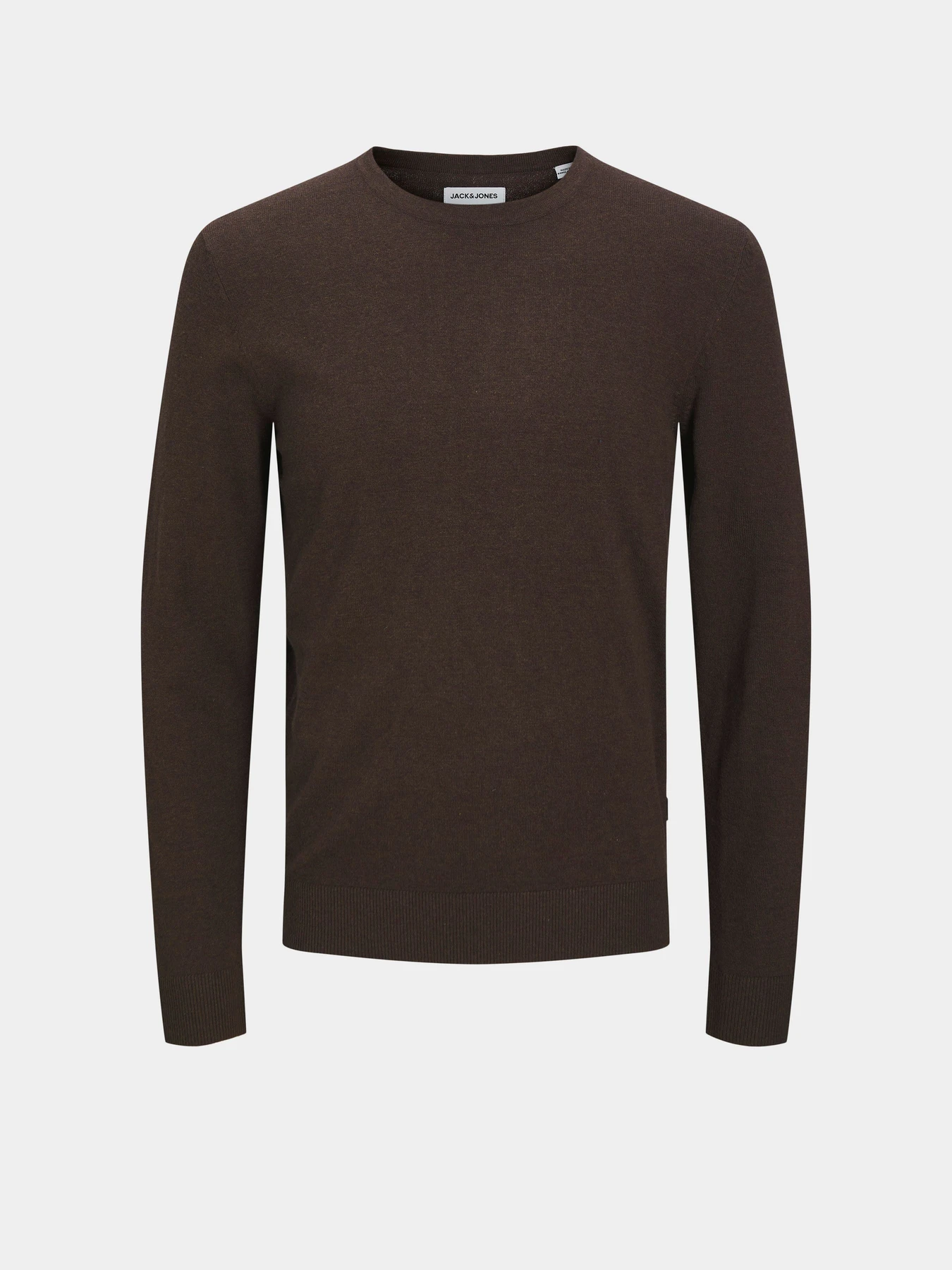 Светри та кардигани JACK & JONES EMIL KNIT CREW NECK модель 12208364_Mulch TWIST Светри та кардигани JACK & JONES EMIL KNIT CREW NECK модель 12208364_Mulch TWIST Фото