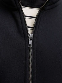 Худи и свитшоты JACK & JONES BRADLEY SWEAT ZIP модель 12298690_Black Фото