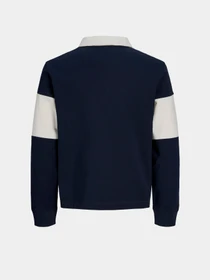 Футболки и поло JACK & JONES FREDERIKSBERG BLOCKING SWEAT P модель 12300045_Sky Captain Фото
