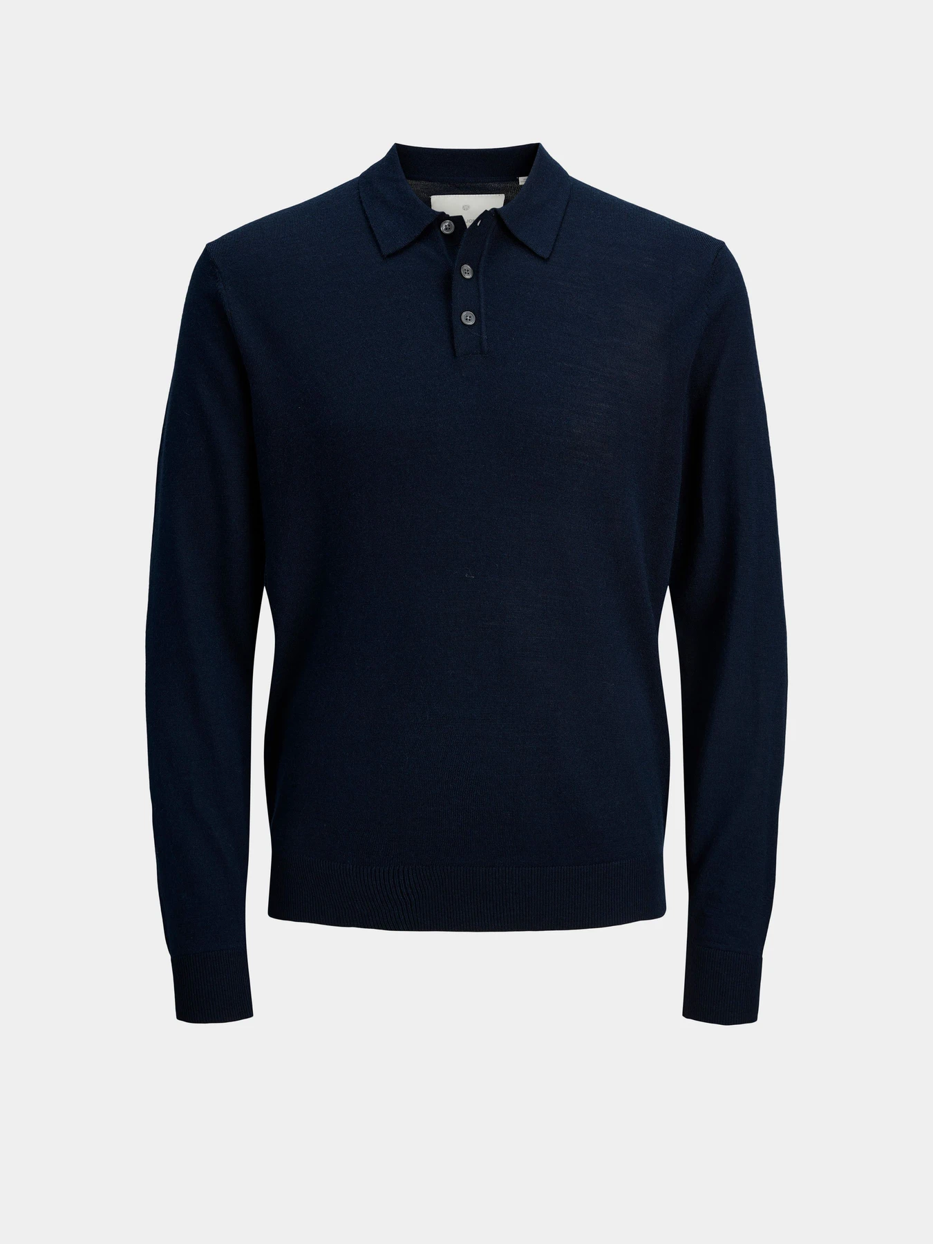 Футболки и поло JACK & JONES BLAMERINO KNIT POLO модель 12281757_Night Sky Футболки и поло JACK & JONES BLAMERINO KNIT POLO модель 12281757_Night Sky Фото