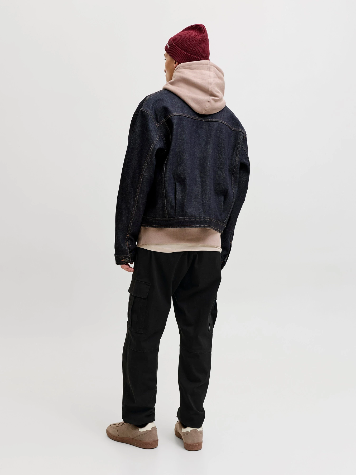 Штани JACK & JONES KANE DYLAN CUFFED CARGO модель 12289589_Black Фото