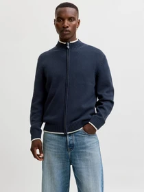 Свитеры и кардиганы JACK & JONES FREDERIKSBERG KNIT ZIP CARDIGA модель 12300035_Sky Captain Фото