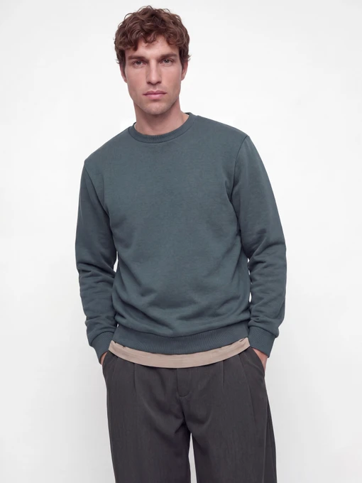 Худі та світшоти JACK & JONES BRADLEY SWEAT CREW модель 12249341_Turbulence Фото