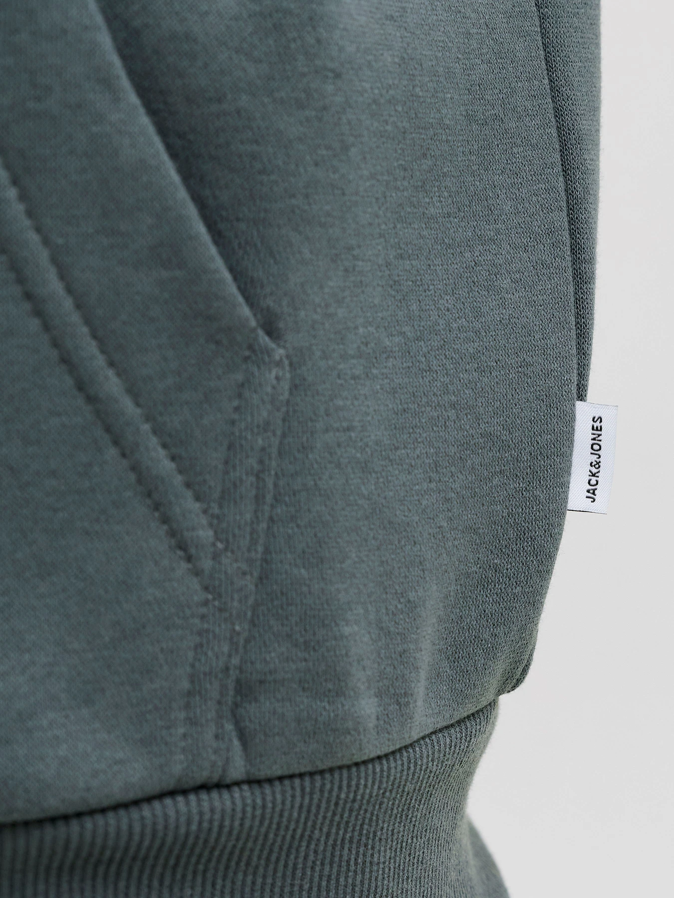 Худі та світшоти JACK & JONES BRADLEY SWEAT ZIP HOOD модель 12249342_Turbulence Фото