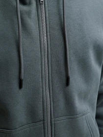 Худі та світшоти JACK & JONES BRADLEY SWEAT ZIP HOOD модель 12249342_Turbulence Фото
