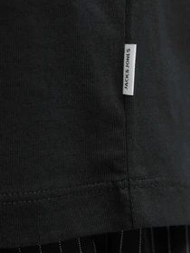 Худи и свитшоты JACK & JONES ORGANIC BASIC TEE LS O-NECK модель 12279538_Black Фото