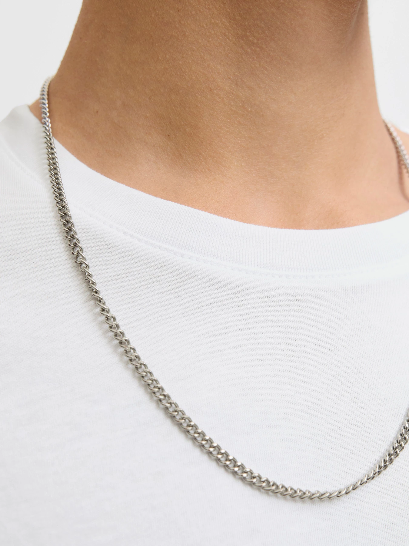 Худи и свитшоты JACK & JONES ORGANIC BASIC TEE LS O-NECK модель 12279538_White Худи и свитшоты JACK & JONES ORGANIC BASIC TEE LS O-NECK модель 12279538_White Фото