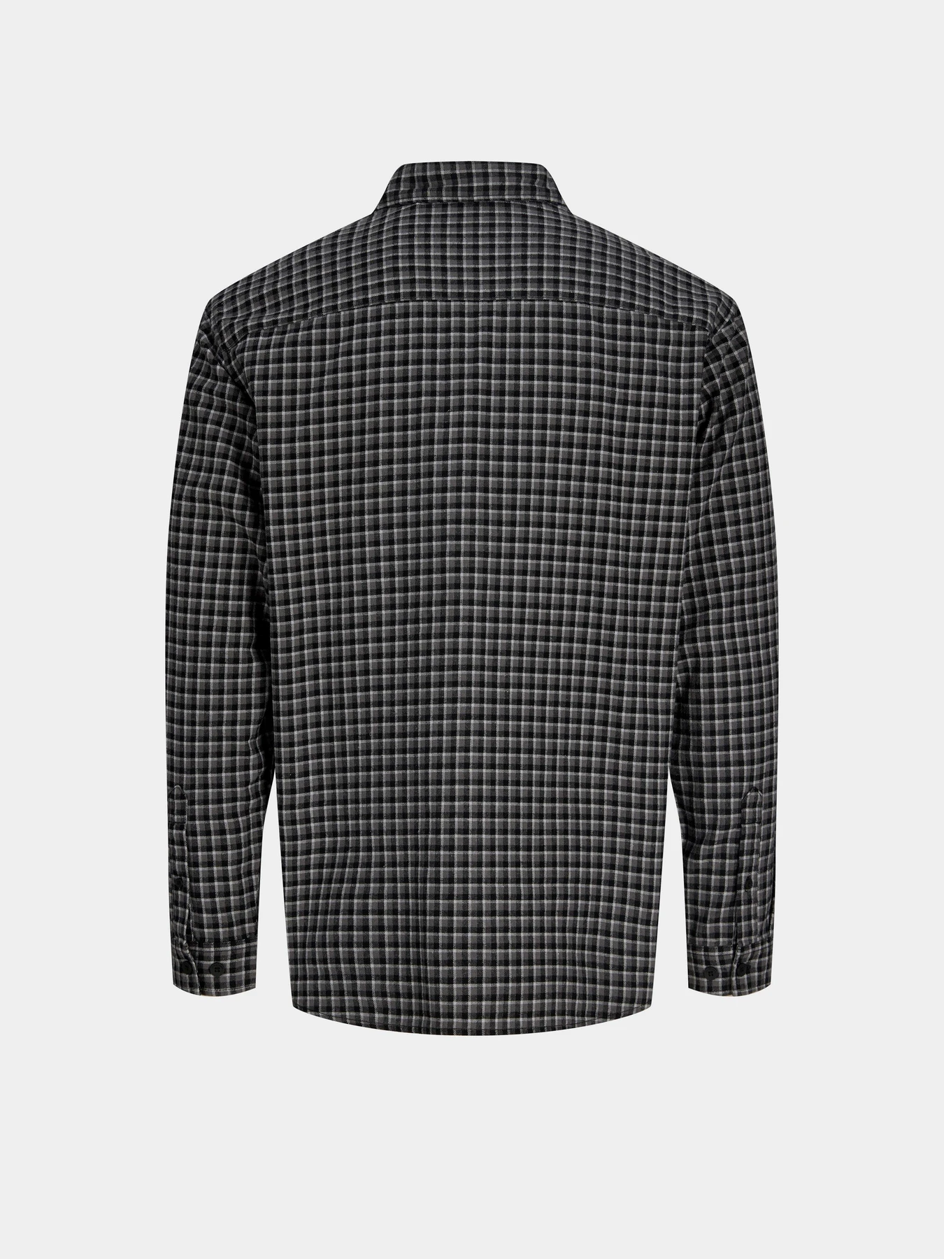 Сорочки JACK & JONES CARTER CHECK SHIRT LS модель 12298743_Black Сорочки JACK & JONES CARTER CHECK SHIRT LS модель 12298743_Black Фото