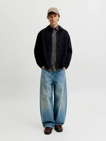Рубашки JACK & JONES CARTER CHECK SHIRT LS модель 12298743_Black Фото