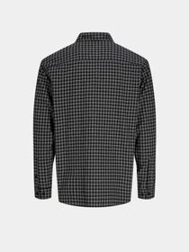Сорочки JACK & JONES CARTER CHECK SHIRT LS модель 12298743_Black Фото