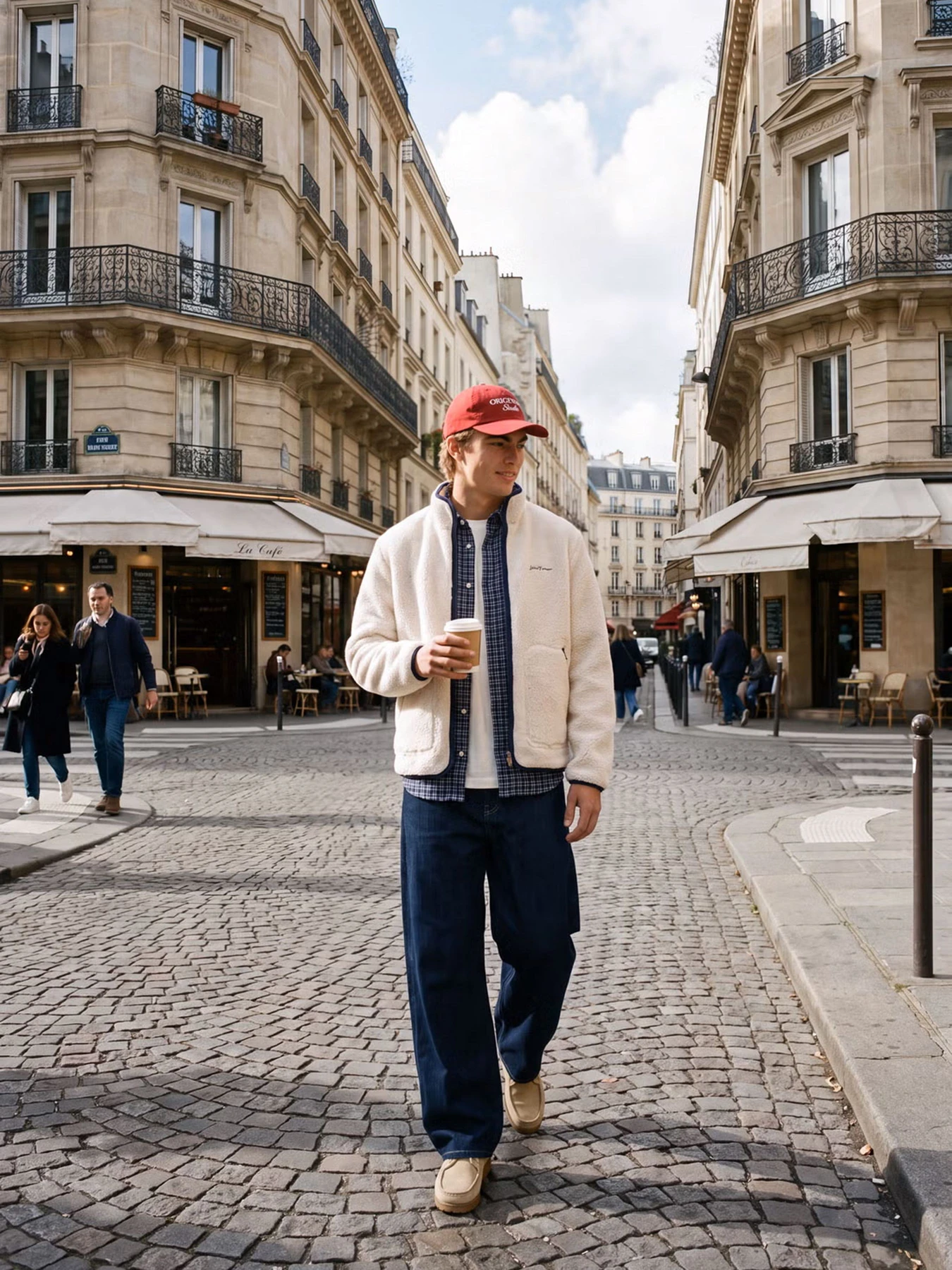 Рубашки JACK & JONES FREDERIKSBERG FLANNEL SHIRT L/ модель 12301088_Antique White CHECKS Рубашки JACK & JONES FREDERIKSBERG FLANNEL SHIRT L/ модель 12301088_Antique White CHECKS Фото