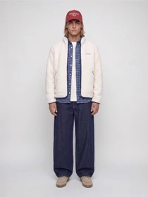 Рубашки JACK & JONES FREDERIKSBERG FLANNEL SHIRT L/ модель 12301088_Antique White CHECKS Фото