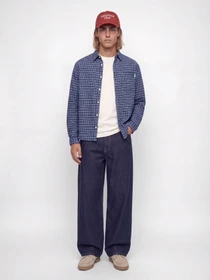 Рубашки JACK & JONES FREDERIKSBERG FLANNEL SHIRT L/ модель 12301088_Antique White CHECKS Фото