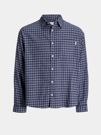 Рубашки JACK & JONES FREDERIKSBERG FLANNEL SHIRT L/ модель 12301088_Antique White CHECKS Фото