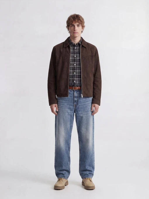 Бавовняна Чоловіча Сорочка в клітинку JACK & JONES FREDERIKSBERG FLANNEL SHIRT L/ фото 2