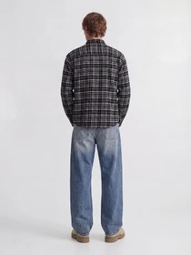 Рубашки JACK & JONES FREDERIKSBERG FLANNEL SHIRT L/ модель 12301088_Black CHECKS Фото