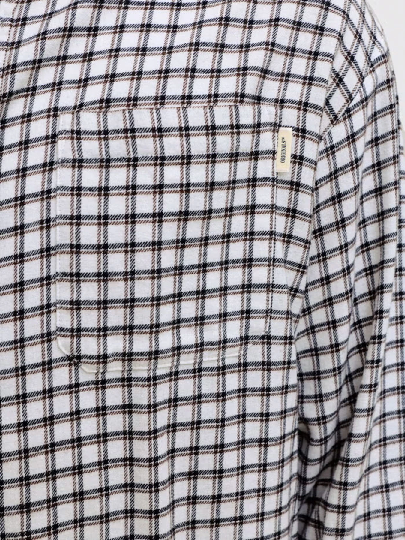 Рубашки JACK & JONES FREDERIKSBERG FLANNEL SHIRT L/ модель 12301088_Crown Blue CHECKS Рубашки JACK & JONES FREDERIKSBERG FLANNEL SHIRT L/ модель 12301088_Crown Blue CHECKS Фото