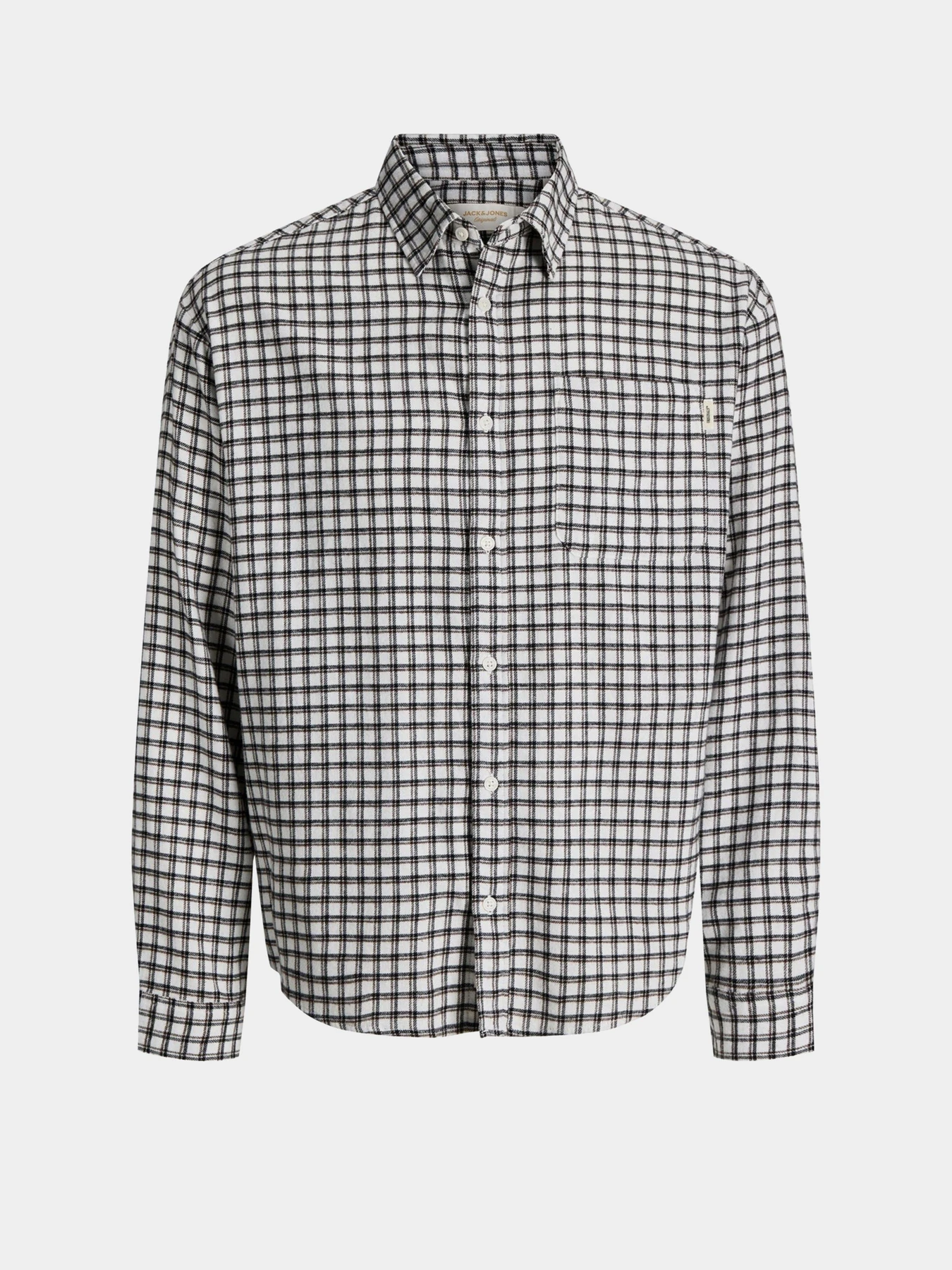 Рубашки JACK & JONES FREDERIKSBERG FLANNEL SHIRT L/ модель 12301088_Crown Blue CHECKS Рубашки JACK & JONES FREDERIKSBERG FLANNEL SHIRT L/ модель 12301088_Crown Blue CHECKS Фото