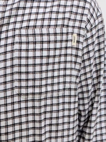 Рубашки JACK & JONES FREDERIKSBERG FLANNEL SHIRT L/ модель 12301088_Crown Blue CHECKS Фото