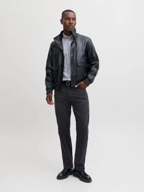 Джинсы JACK & JONES CHRIS ORIGINAL модель 12300809_Black Denim Фото
