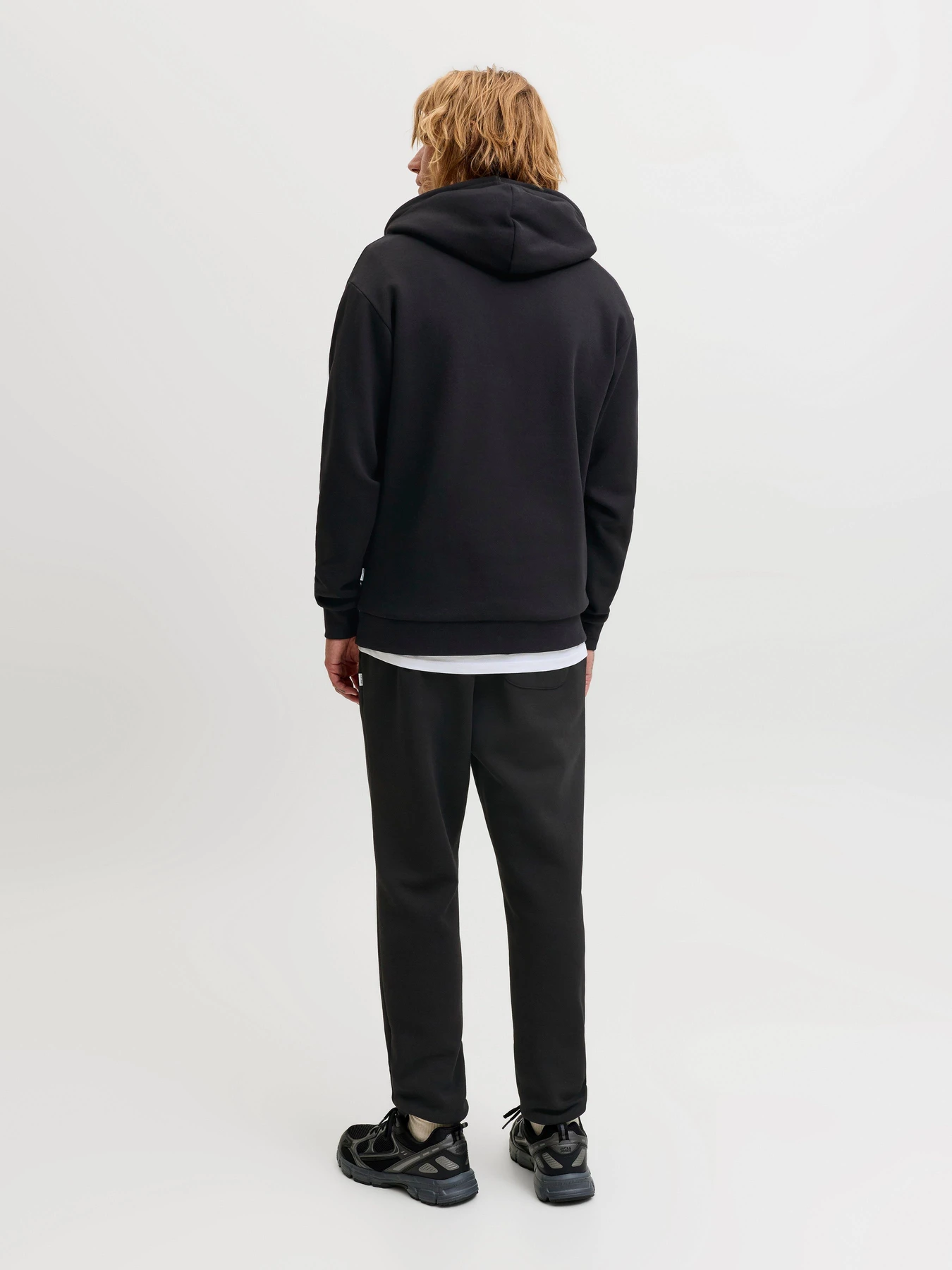 Костюмы JACK & JONES BRADLEY SWEAT HOOD SET модель 12288671_Black Фото