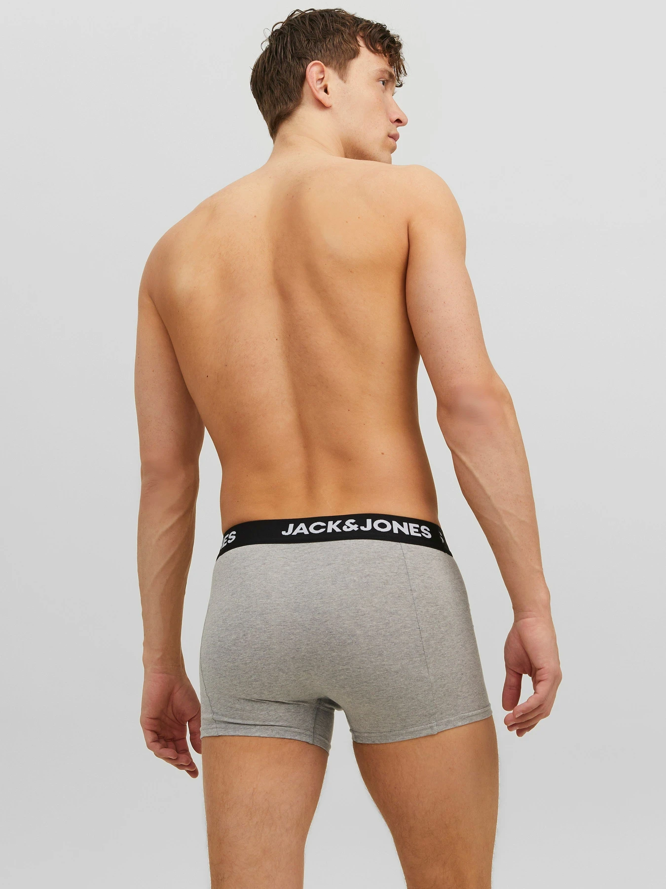 Нижнее белье JACK & JONES ANTHONY TRUNKS модель 12160750_Black Blue nights - LGM Фото