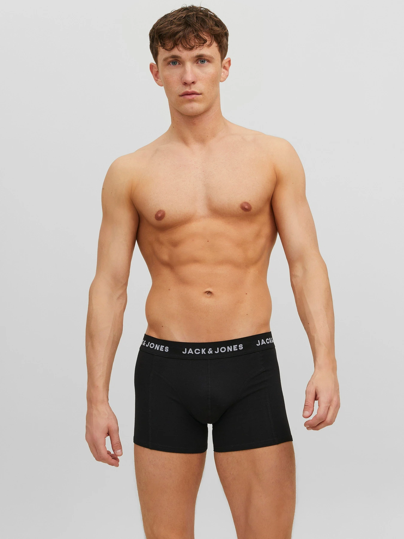 Нижнее белье JACK & JONES ANTHONY TRUNKS модель 12160750_Black Blue nights - LGM Фото