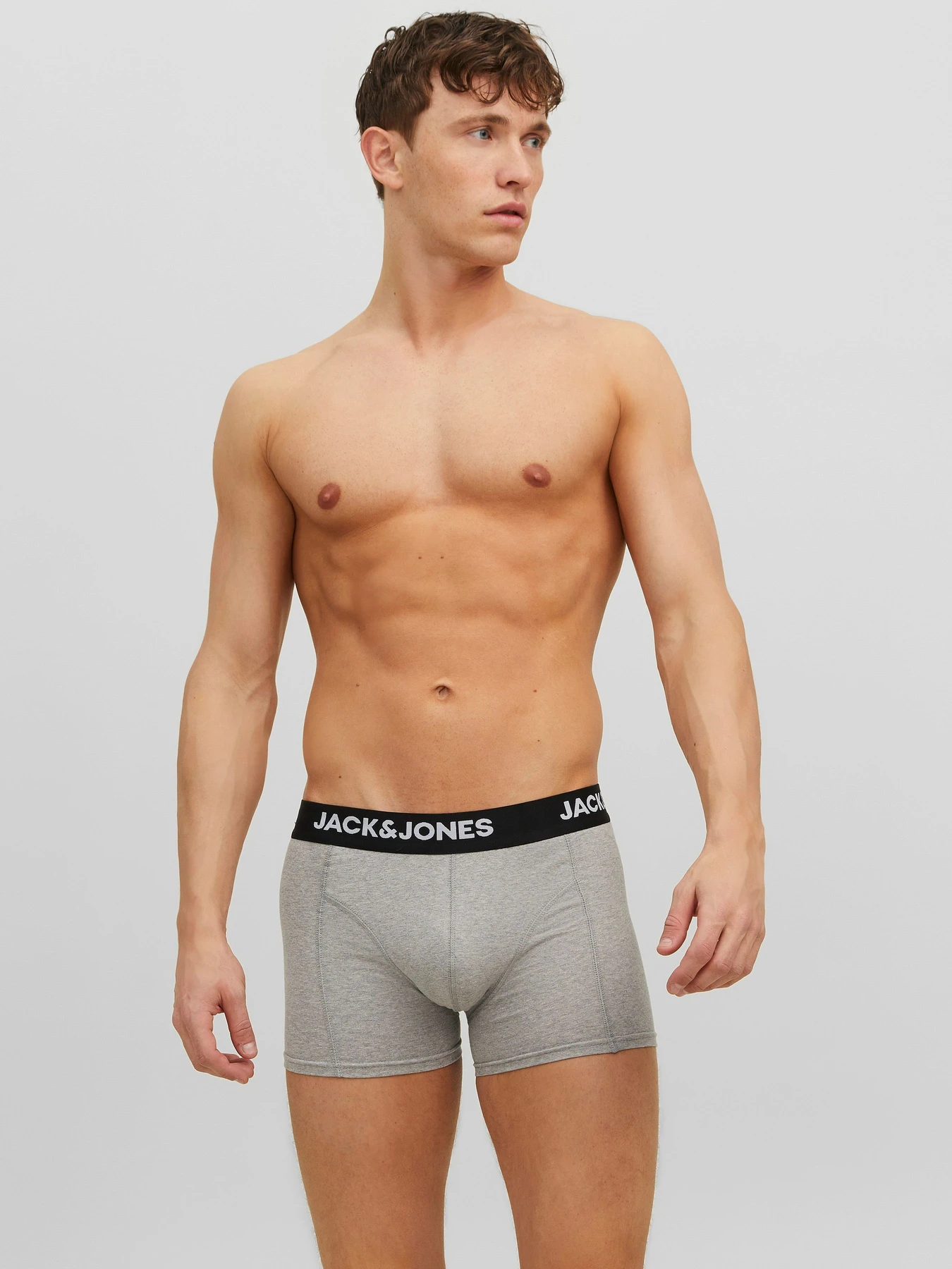 Нижнее белье JACK & JONES ANTHONY TRUNKS модель 12160750_Black Blue nights - LGM Фото