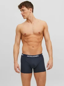 Нижнее белье JACK & JONES ANTHONY TRUNKS модель 12160750_Black Blue nights - LGM Фото