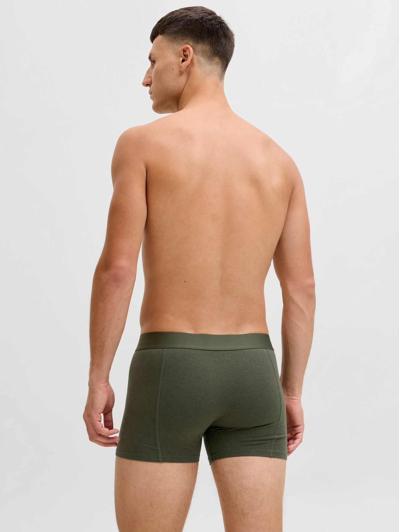 Нижнее белье JACK & JONES BASIC BAMBOO TRUNKS модель 12198852_Forest Night Black - Navy Нижнее белье JACK & JONES BASIC BAMBOO TRUNKS модель 12198852_Forest Night Black - Navy Фото