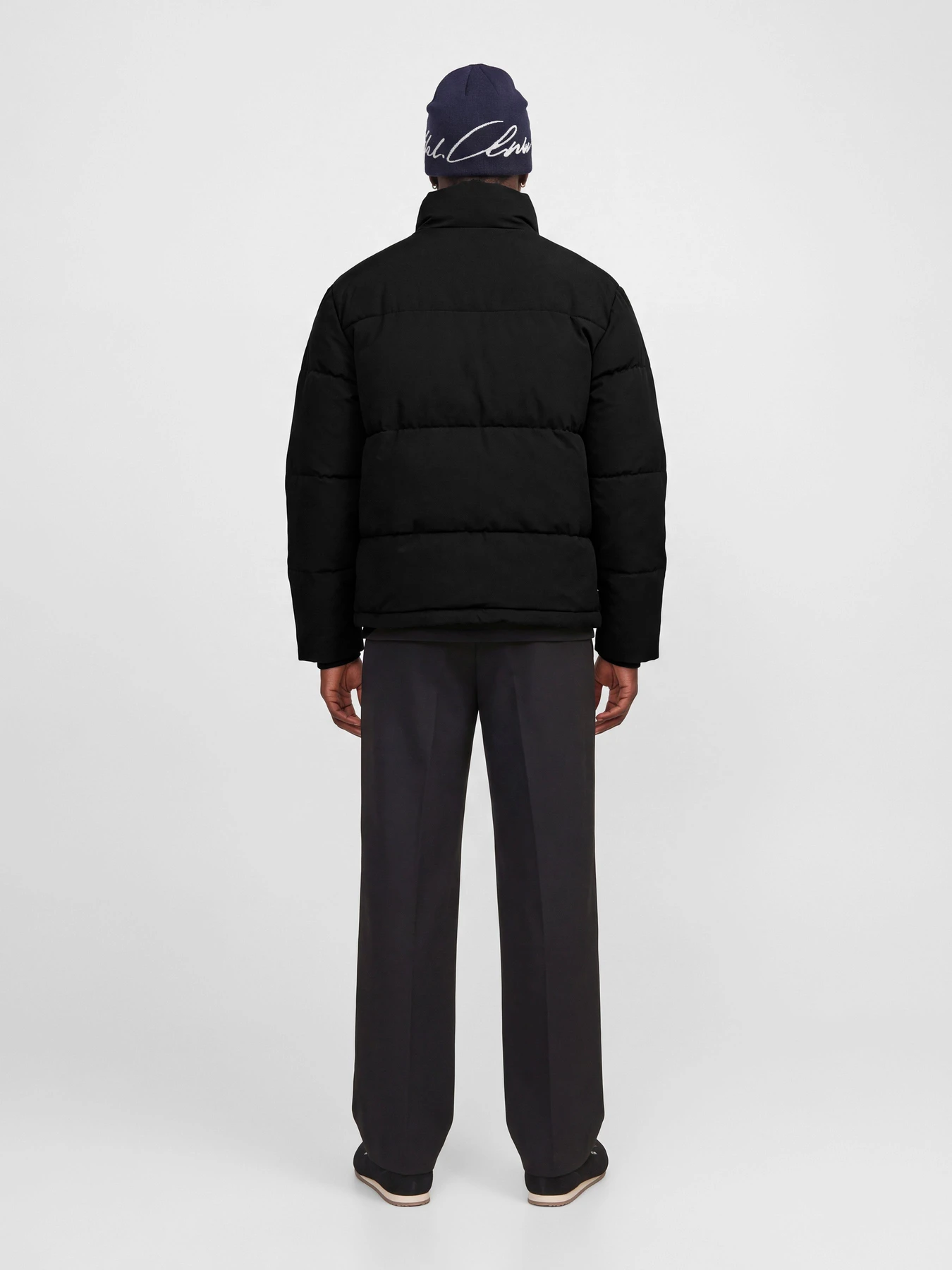 Куртки та дублянки JACK & JONES SOHO PUFFER COLLAR модель 12298861_Black Куртки та дублянки JACK & JONES SOHO PUFFER COLLAR модель 12298861_Black Фото