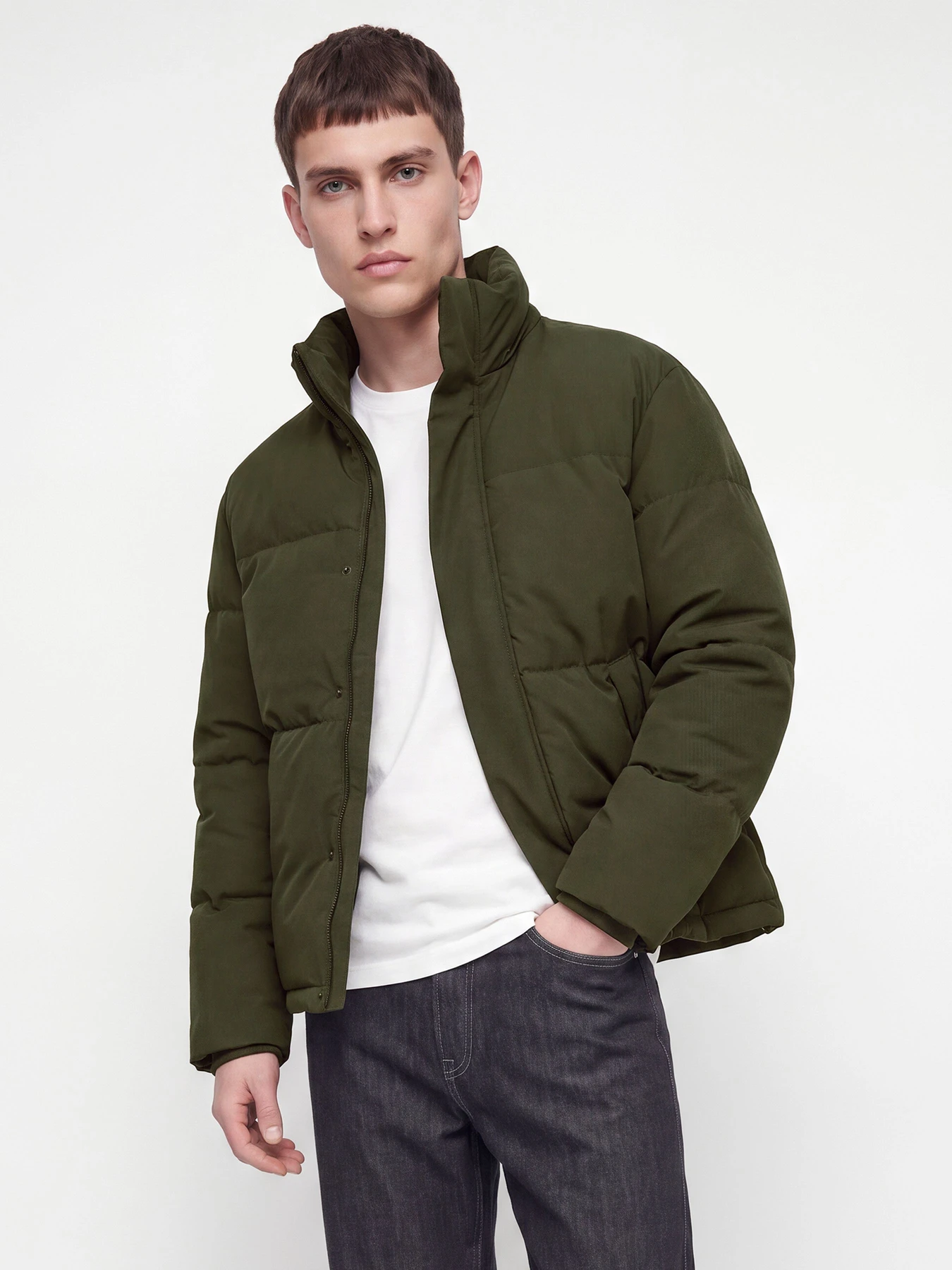 Куртки та дублянки JACK & JONES SOHO PUFFER COLLAR модель 12298861_Rosin Куртки та дублянки JACK & JONES SOHO PUFFER COLLAR модель 12298861_Rosin Фото
