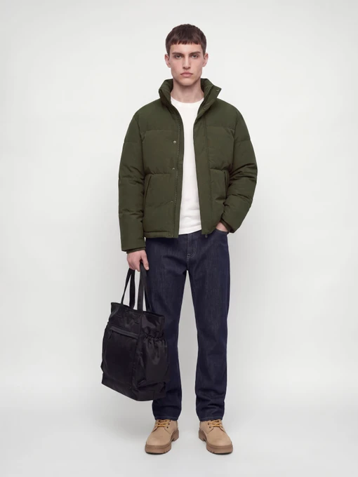 Чоловіча Зимова куртка JACK & JONES SOHO PUFFER COLLAR фото 3
