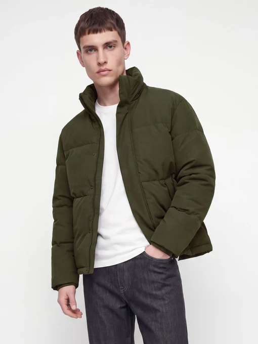 Куртки та дублянки JACK & JONES SOHO PUFFER COLLAR модель 12298861_Rosin Фото