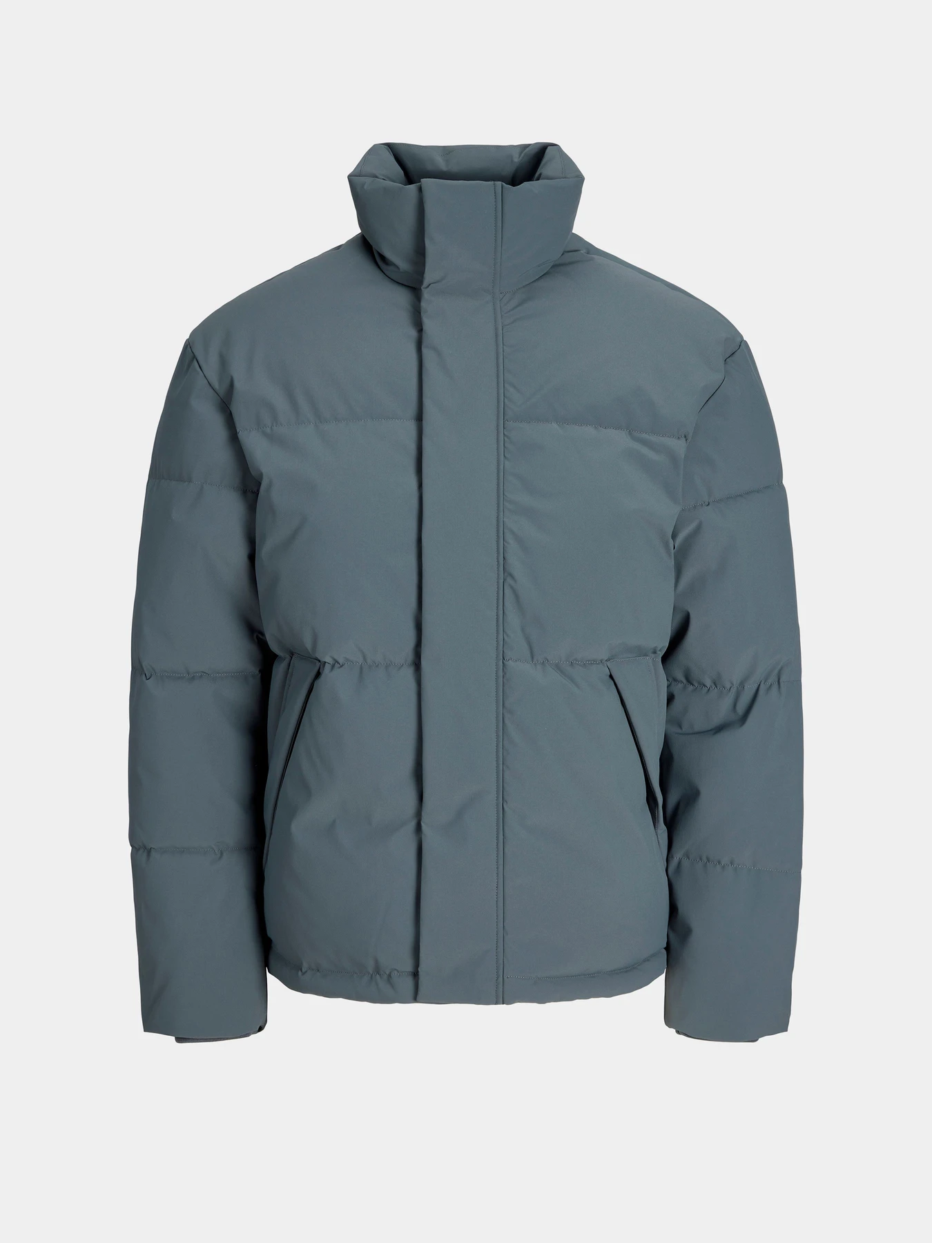 Куртки та дублянки JACK & JONES SOHO PUFFER COLLAR модель 12298861_Turbulence Куртки та дублянки JACK & JONES SOHO PUFFER COLLAR модель 12298861_Turbulence Фото