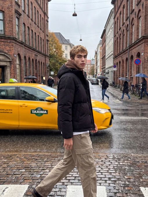 Чоловіча Зимова куртка JACK & JONES SOHO PUFFER HOOD фото 2