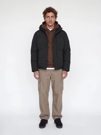 Куртки та дублянки JACK & JONES SOHO PUFFER HOOD модель 12298862_Black Фото